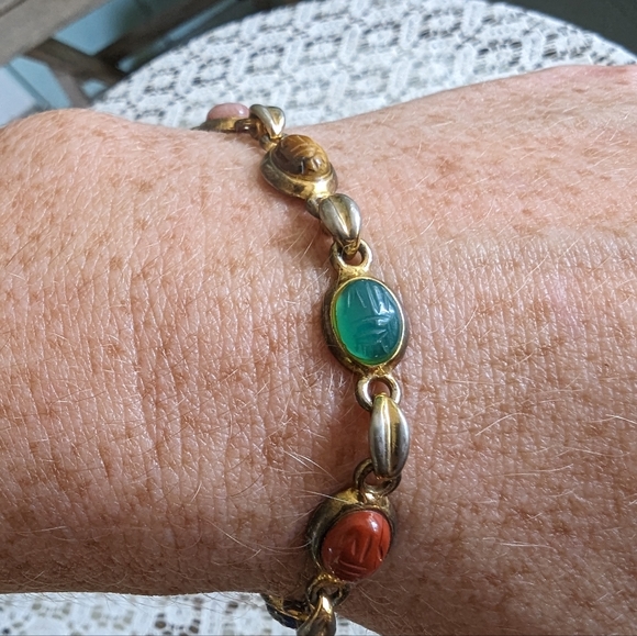 Vintage Gold Bracelet Lot - Picture 8 of 8